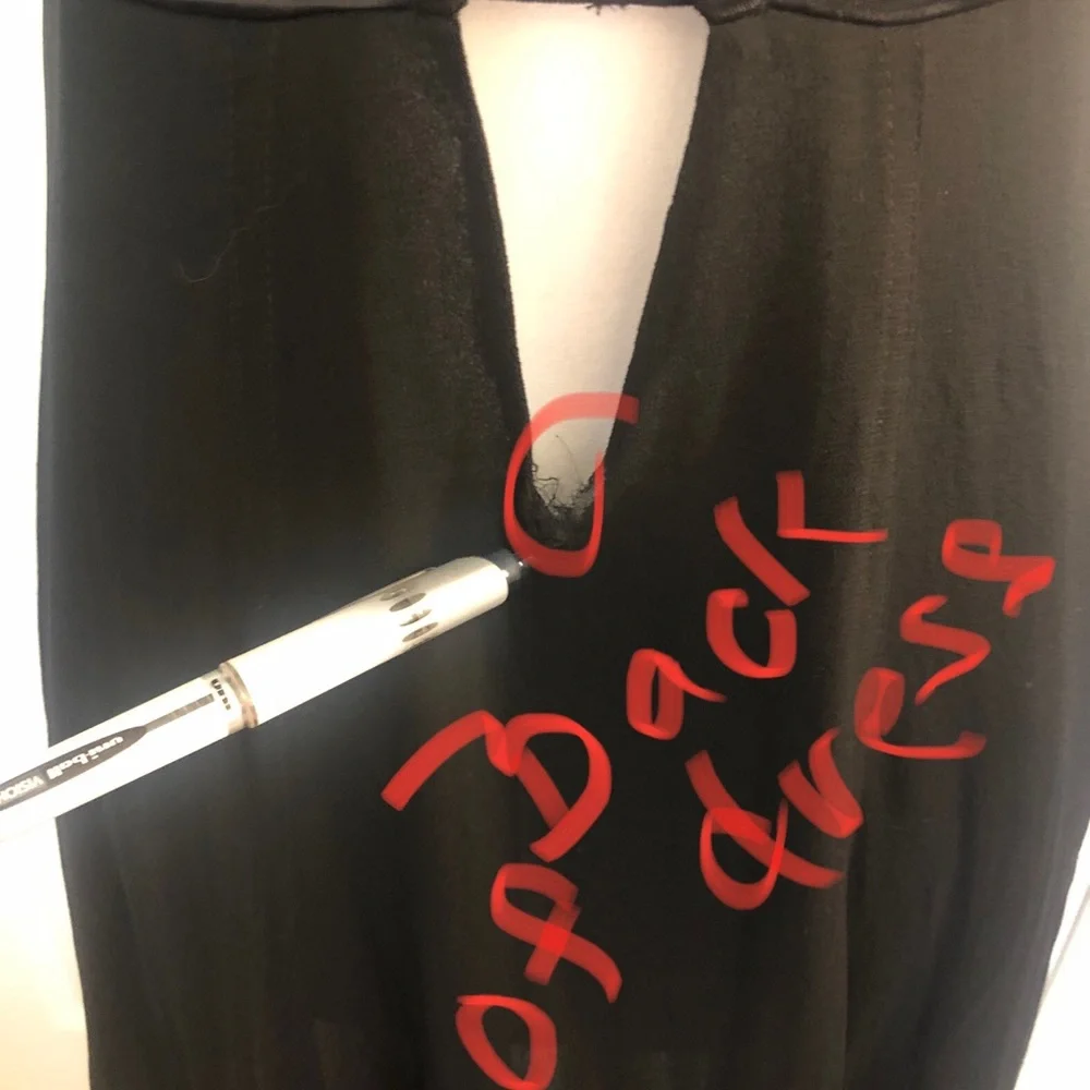 BETSEY JOHNSON slip dress. Satin on top chiffon on bottom. Sexy and cute Sz 4 - Picture 12 of 13